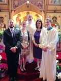 The Pastor and His Family -- Pascha 2015